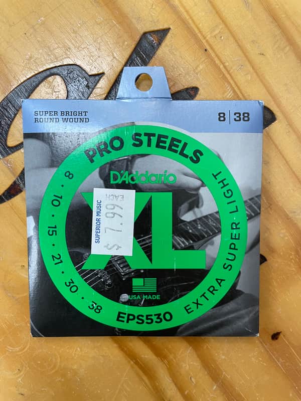 D'Addario Pro Steels .08-38 image 1