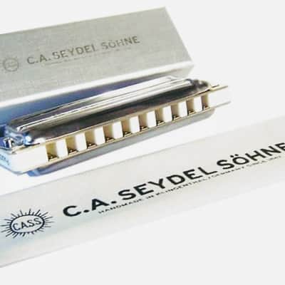 Seydel 1847 SILVER Harmonica, Key of D. Brand New with Full Warranty! image 12