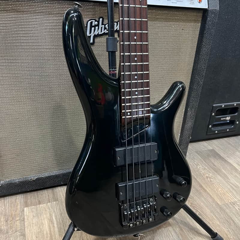 Ibanez SR885 5-String Bass 2000 - Black image 1