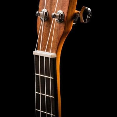 Ohana Model TK-20CE Solid Top Tenor Electric/Acoustic Ukulele + Gig Bag - BLEM image 5
