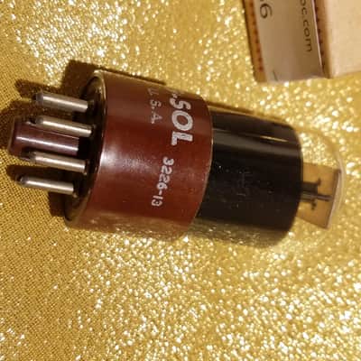 Tung-Sol ONE (1) 6SL7GT dual triode tNOS AT1000 TESTED Vacuum Tube greyglass 6SL7 1941-1975 image 7