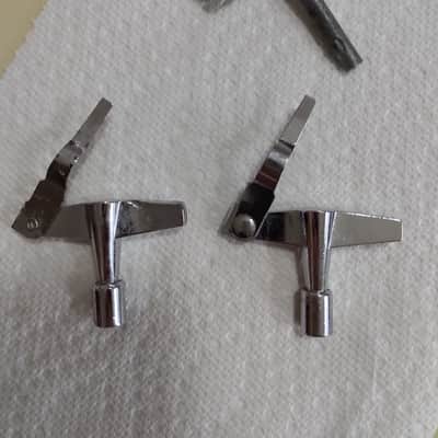 Vintage Ludwig Drums Hex Tool and (2) P40 Drum Keys 60s-70s image 2