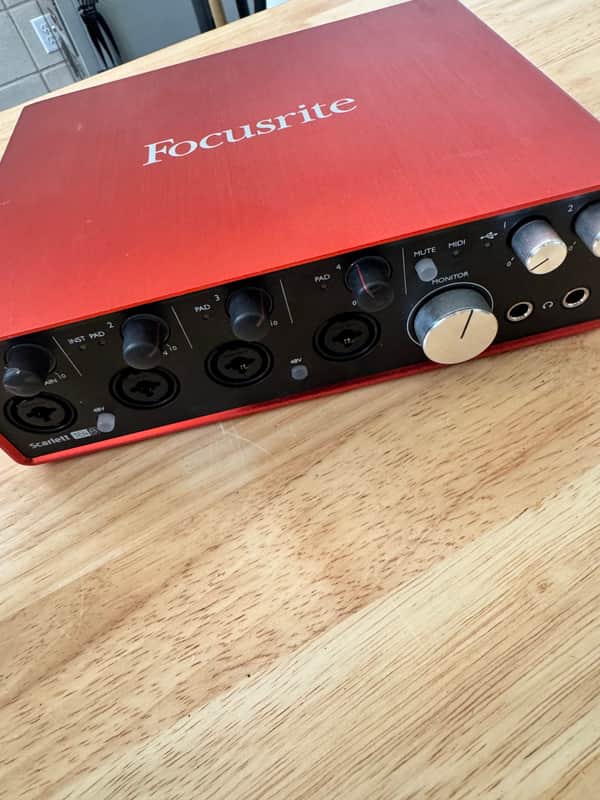 Focusrite 18i8 Gen 2 オーディオインターフェイス Focusrite Scarlett 18i8 2nd Gen USB Audio Interface | Reverb