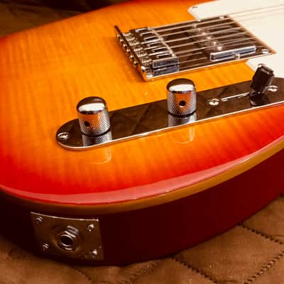 Michael Kelly MK53HCSMRO 53DB Flame Maple Top Alder Body Maple Neck 6-String Electric Guitar image 14