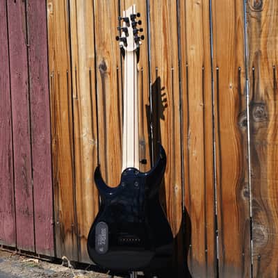 Schecter USA CUSTOM SHOP Sunset Extreme-7 3-Tone Sunburst 7-String Electric Guitar w/ Case image 10
