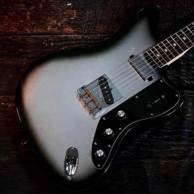 Tone Bakery Jazzbird T with Warmoth Neck and Gotoh Hardware - Silverburst image 7
