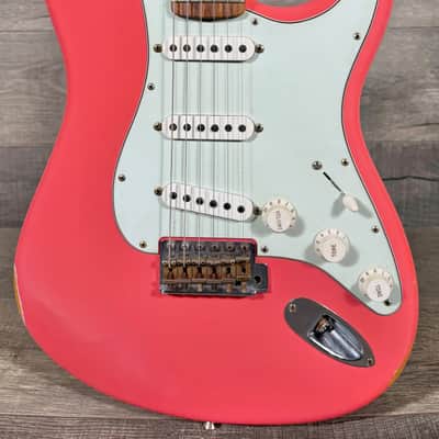 Fender Custom Shop '62 RI Stratocaster Relic 2006 - Faded Fiesta Red image 7