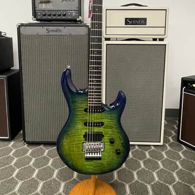 Ernie Ball Music Man L4 Steve Lukather BFR Family Reserve 150 pcs. 2025 - Green Tide 6-String Electric Guitar Floyd Rose *AUTHORIZED DEALER image 10
