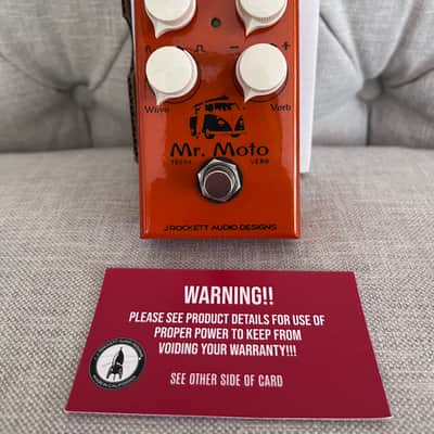 J Rockett Mr. Moto Reverb & Tremolo w/ Box - Like New image 1