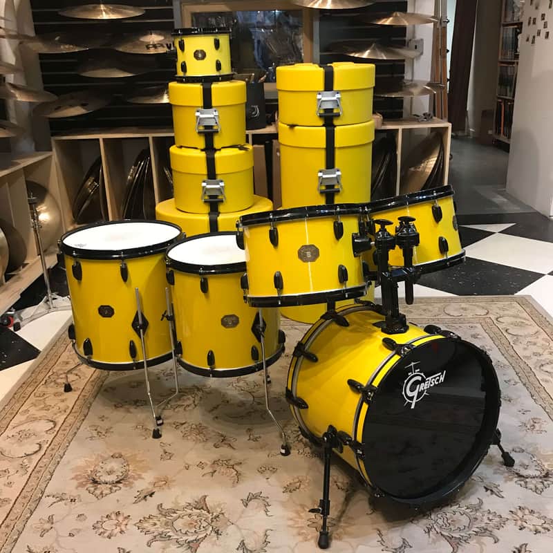 Gretsch Drum Set Tony Williams Yellow image 1