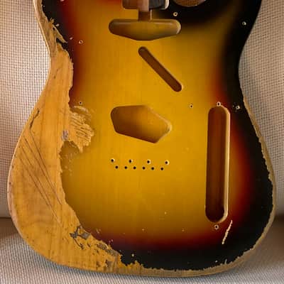 Telecaster David Gilmour “Workmate” inspired body image 4