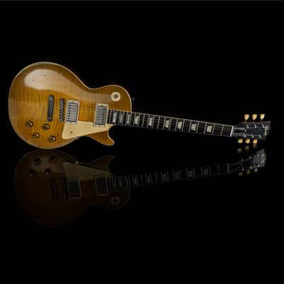 Gibson Murphy Lab 1959 Les Paul Standard Green Lemon Fade Heavy Aged #952508 - Custom Electric Guitar image 8