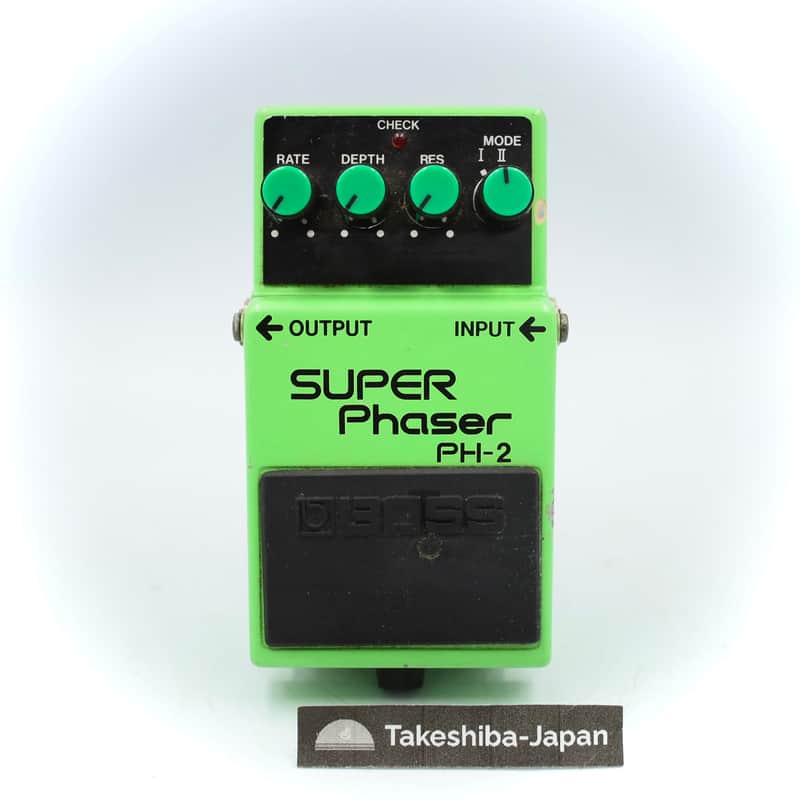 ★希少 日本製!★ 良音 1987年 BOSS PH-2 スーパーフェイザー☆ Boss PH-2 Super Phaser Pedal 1984 - 1988 Made In Japan | Reverb