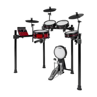Alesis Nitro Pro 8-Piece Electronic Drum Kit + Drum Monitor + Headphones + Throne image 3