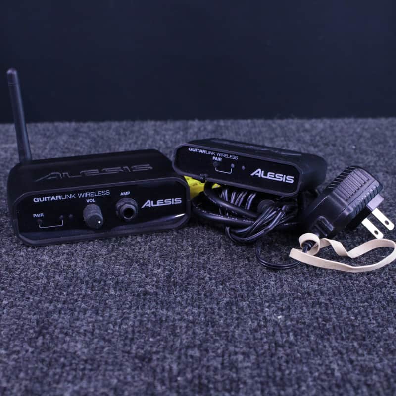 Alesis GuitarLink Wireless Portable Guitar Wireless System 2010s - Black image 1