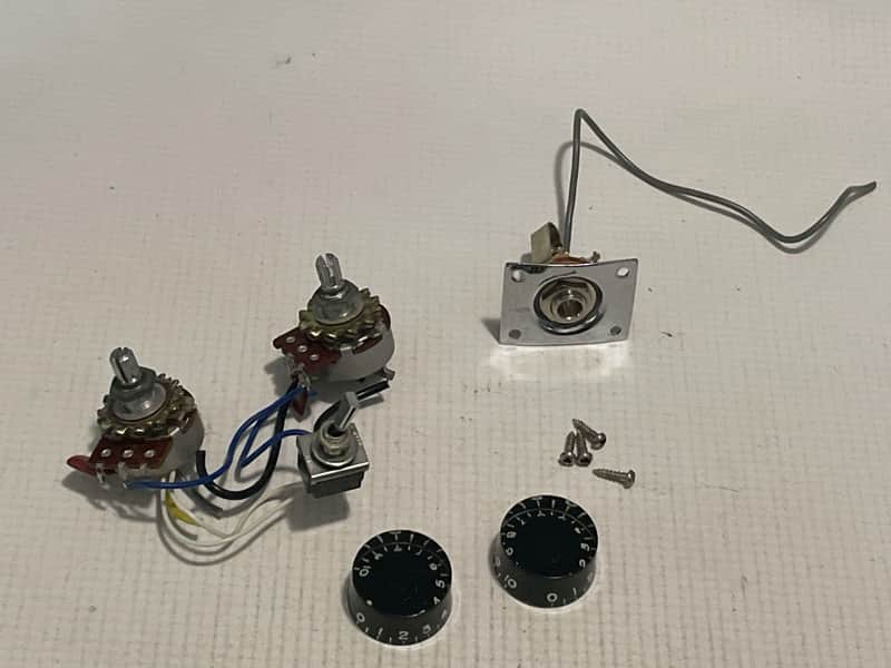 1983 Matsumoku Japan Kramer Focus 2000 Guitar Wiring Harness Electronics image 1