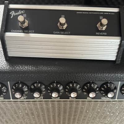 Fender Super Amp 2-Channel 60-Watt 4x10" Guitar Combo 1993 - 1995 - Black image 7
