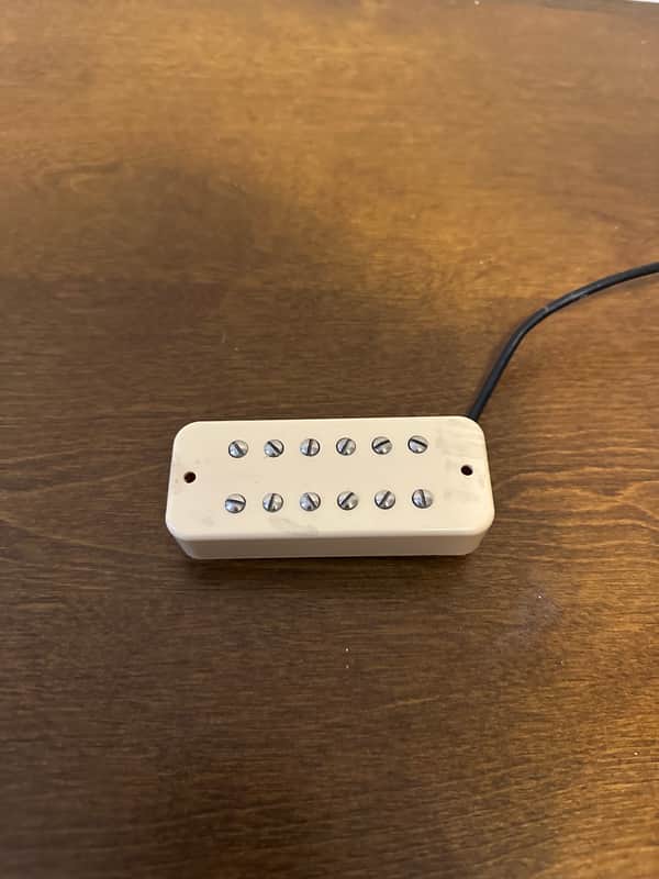 DiMarzio DP154CR DLX Plus Bridge Soapbar Mini Humbucker 2010s - Cream image 1