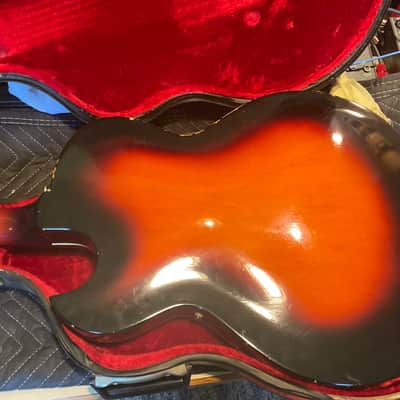 Guild T-100 Slim Jim with Single Coil 1965 - 1973 - Sunburst image 4