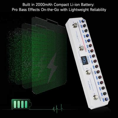 Flamma FB-200, Bass Guitar Multi-Effects Processor, Amp Modeling image 7