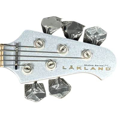 Lakland Skyline 55-02 Custom Ice Blue Metallic/Maple *IN STOCK** image 11