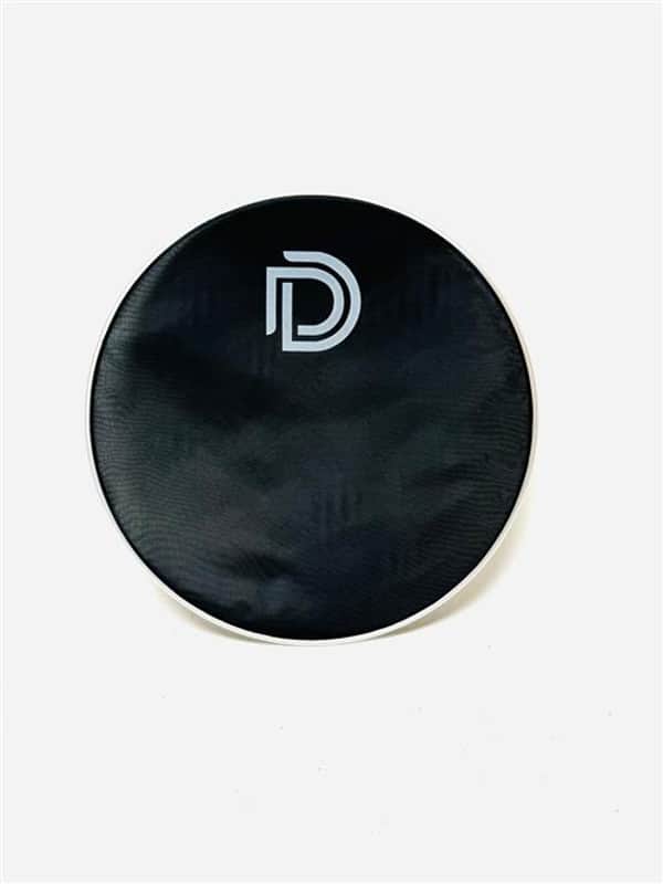Dolby Drums 20” 3-Ply MESH Low Volume Resonant or Batter Drumhead Black DoubleD image 1