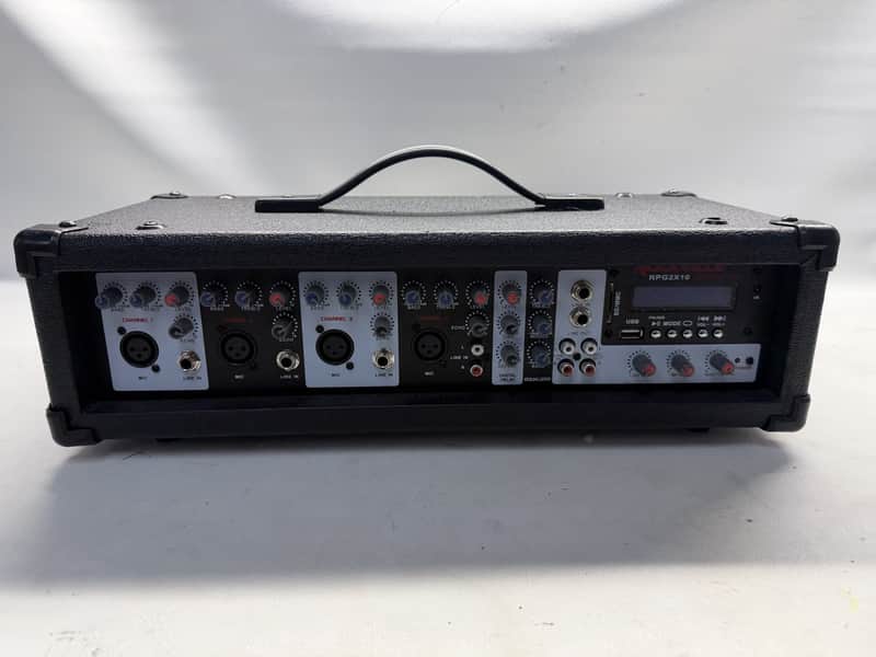Rockville RPG2X10 Powered 4 Channel Mixer/Amplifier w Bluetooth/EQ/Effects image 1