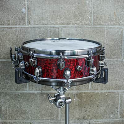 Mapex Russ Miller 2015 Versatus 14” x 4 5/8” Hybrid Mahogany/Maple Snare Drum image 4