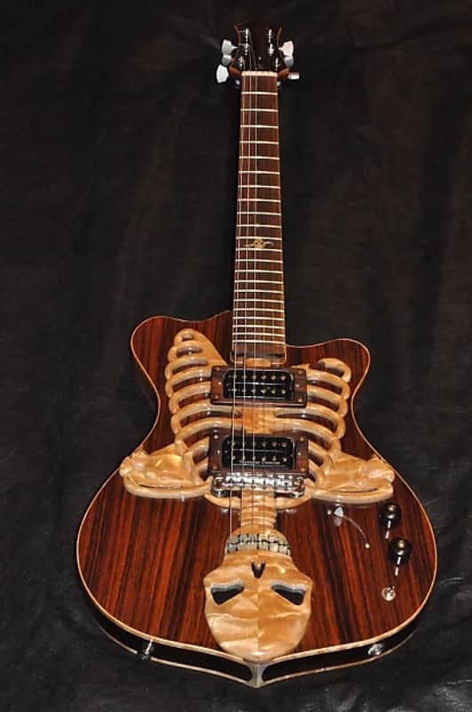 Transki Custom Hand Made  Custom Multiple Woods Pearl And Custom Skeleton image 1