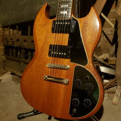 1972 Gibson SG Deluxe, Natural, Hardshell Case image 7