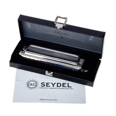 Seydel DELUXE STEEL Chromatic Harmonica,  Key of G. New with Full Warranty! image 10