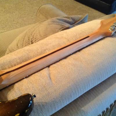 USA Made Relic Style Stratocaster Partscaster w/ Vintage Dual Hotrail image 7