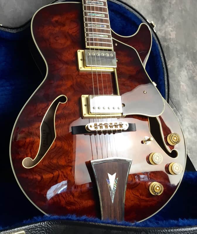 Ibanez Exceptional Ibanez Artcore AG95 DBS 12 01 Abalone | Reverb