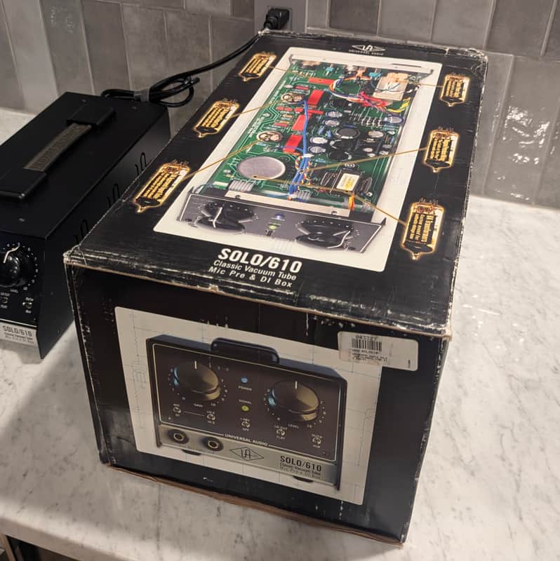 Universal Audio Solo/610 Desktop Tube Mic Preamp