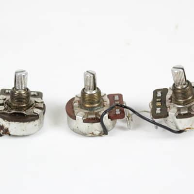 1978 Vintage Fender Stratocaster/Telecaster 250K Potentiometer POTS Short-Shaft 1970s USA image 7