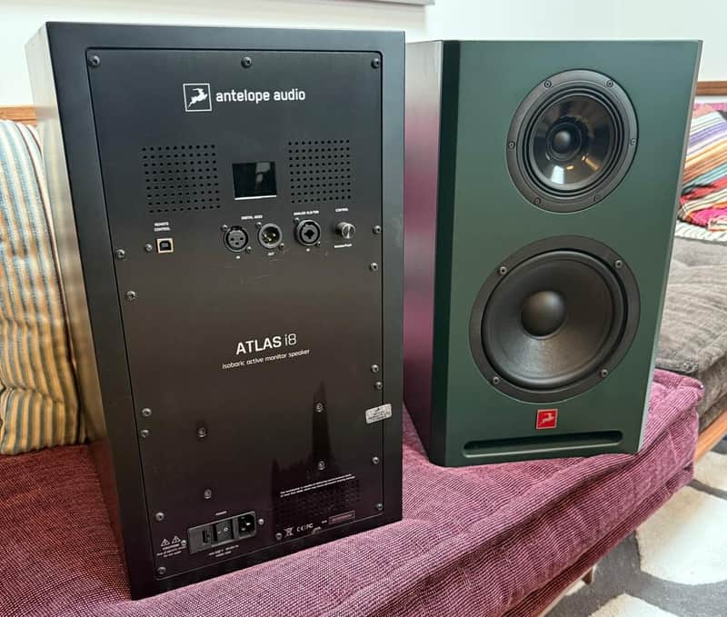 Antelope Audio Atlas i8 Active Studio Monitor - Pair 2023 - Present - Green image 1