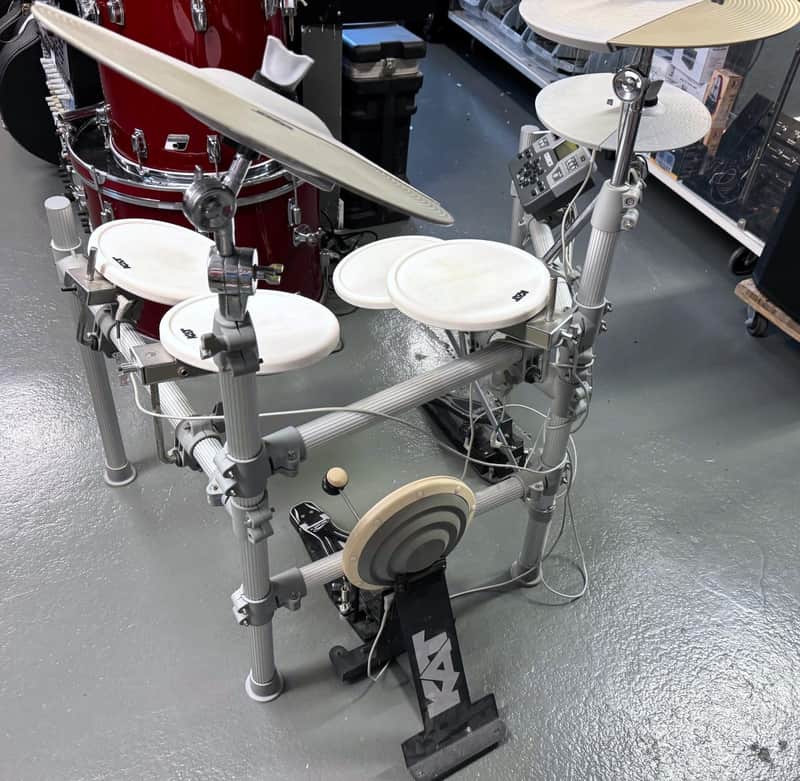 Kat KT-2 Electronic Drum Set, w/Kick Drum Pedal (Used) image 1