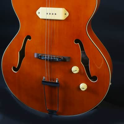 Craven Tenor Guitar 350JLS-AC John Lawlor Signature Tenor Archtop Guitar 2022 - Amber Cream image 10