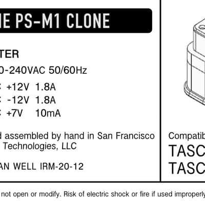 The PS-M1 Clone - New Power Supply for Tascam 644 and MM1 image 5