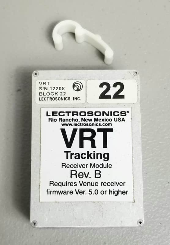 Lectrosonics VRT Block 22 Rev B Tracking Receiver Module for VR Venue Wireless Receiver system - (offer??) image 1