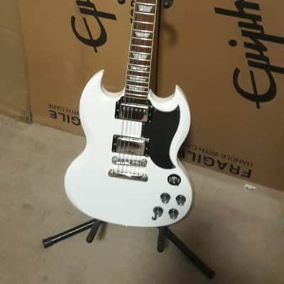 Epiphone SG Pro Alpine White 2019 Inspired by Gibson '61 re-issue image 1