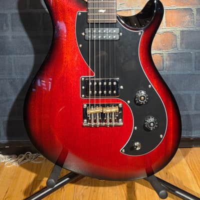 PRS 2024 S2 Vela Birds Inlay Scarlet Sunburst w/ Original Gig Bag image 7