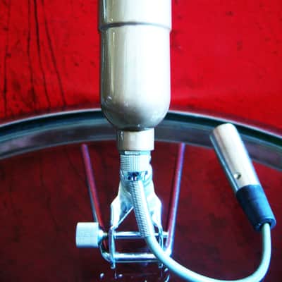 Vintage 1960's Argonne AR-16 dynamic harp microphone High Z w accessories Calrad Lafayette Olson Shield image 7