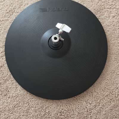 Roland VAD 503 506 Acoustic Design Series Electronic V-Drum Kit 2020 - Present - VAD 12x9 tom, Roland 14" crash, Tama Spartan stands and more image 7