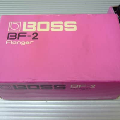 1982 Boss BF-2 Flanger w/ Original Box (Black Label) / MIJ Made in Japan image 6