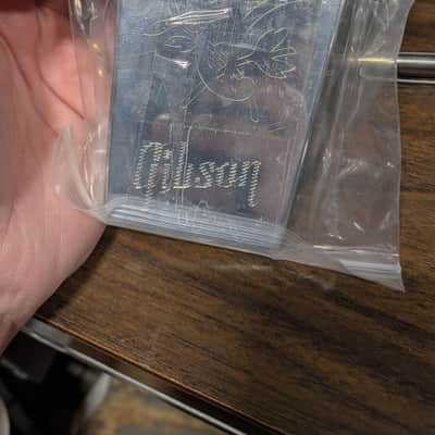 1966 Vintage Original Gibson SG Lyre KG-1 Vibrola Trem Bridge & Cover w/ Screws image 5
