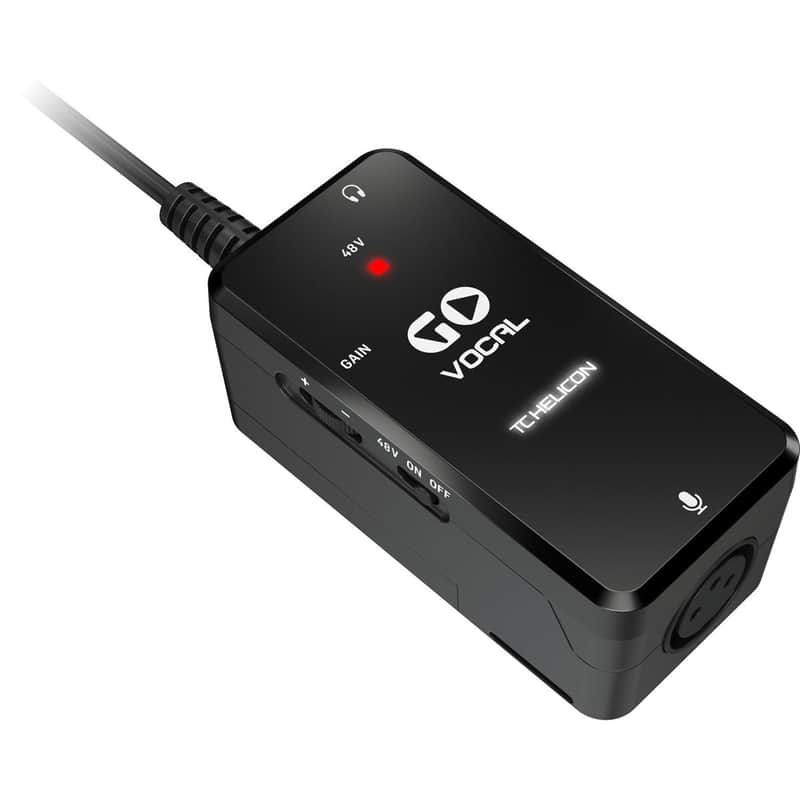 TC Helicon GO VOCAL Mobile Microphone Preamp / Audio Interface image 2