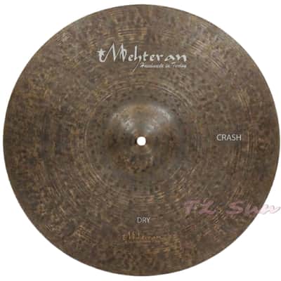 Mehteran Cymbals 3pcs Set Dry Series 17" - 19" Crash - Premium Series 22" Ride image 2