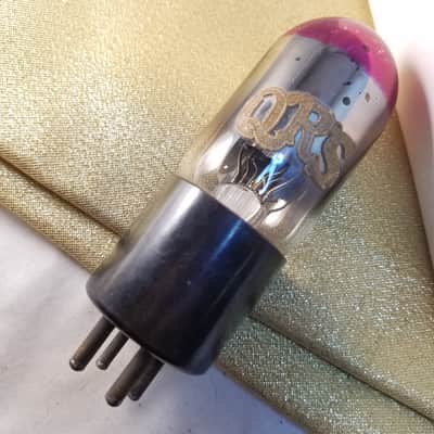 QRS UX-201A 01A Antique AT1000 TESTED Vacuum Tube Engraved Almost-Globe RARE Output Triode CX-301A 1923-1937 image 3