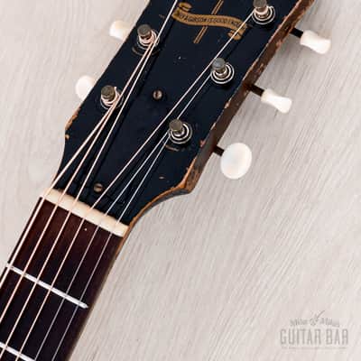 1944 Gibson Banner Logo LG-2 Vintage Wartime Acoustic Guitar w/ Case image 4